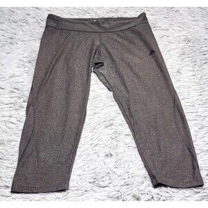 Adidas Climalite Pants Womens Medium Athletic Cropped Capri Leggings‎ Stretch